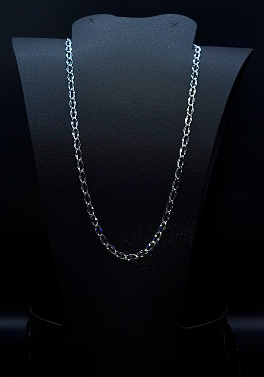 Cadena de Plata .925 / Figaro Troqueleada 6mm