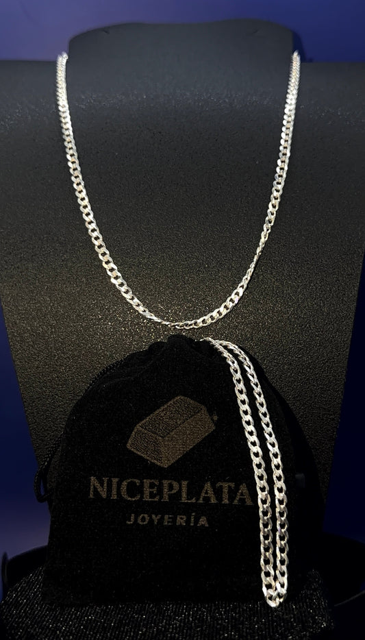 Cadena de Plata .925 / Barbada 4mm