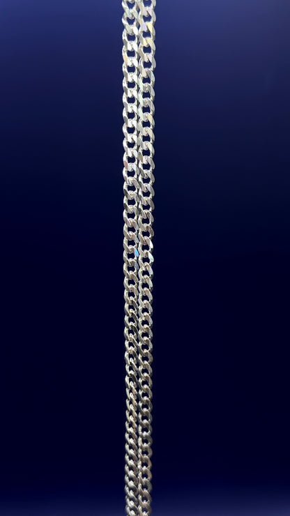 Cadena de Plata .925 / Barbada 4mm