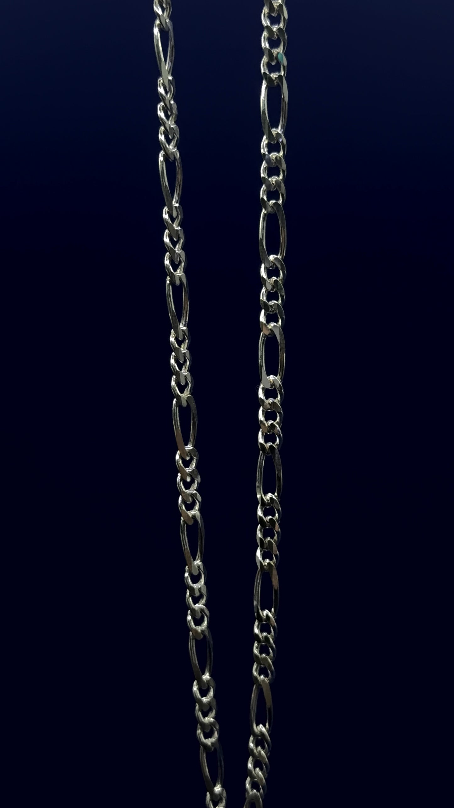 Cadena de Plata .925 / Cubana 3x1 Diamantada 4mm - NICEPLATA