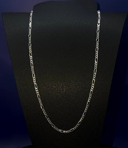 Cadena de Plata .925 / Cubana 3x1 Diamantada 4mm - NICEPLATA