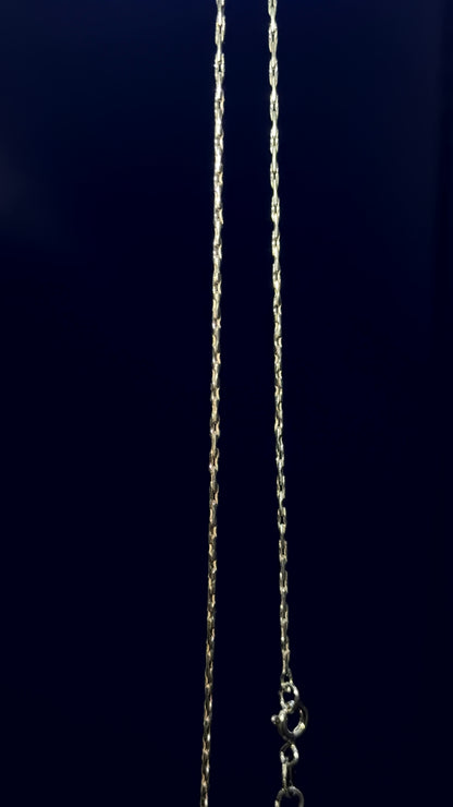 Cadena de Plata .925 / Cardona 1mm