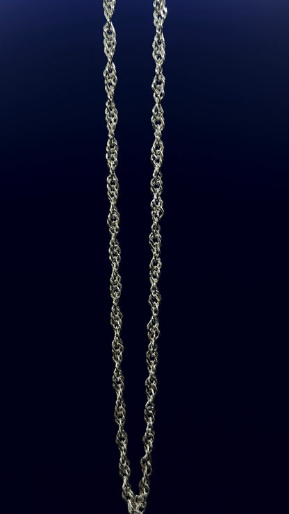 Cadena de Plata .925 / Singapur 3mm - NICEPLATA