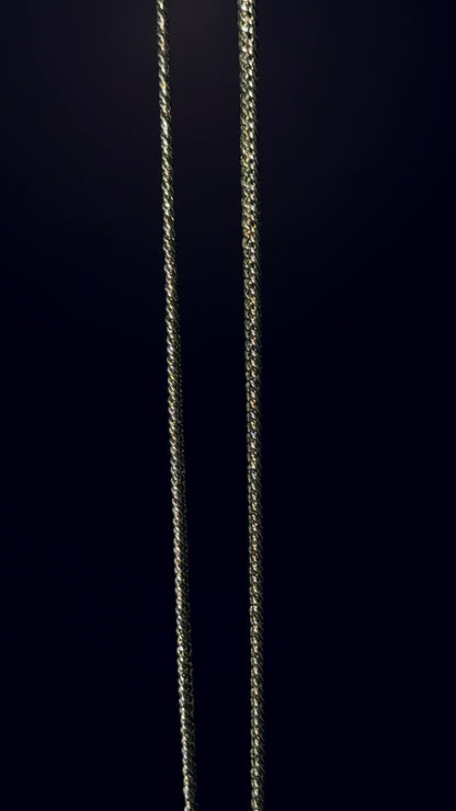 Cadena de Plata .925 / Barbada Doble 2mm