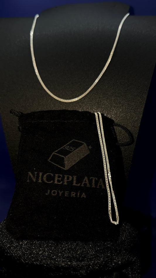 Cadena de Plata .925 / Barbada Doble 2mm