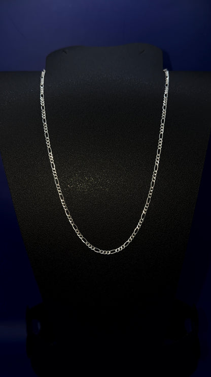 Cadena Figaro 3X1  2mm  / Plata .925 - NICEPLATA