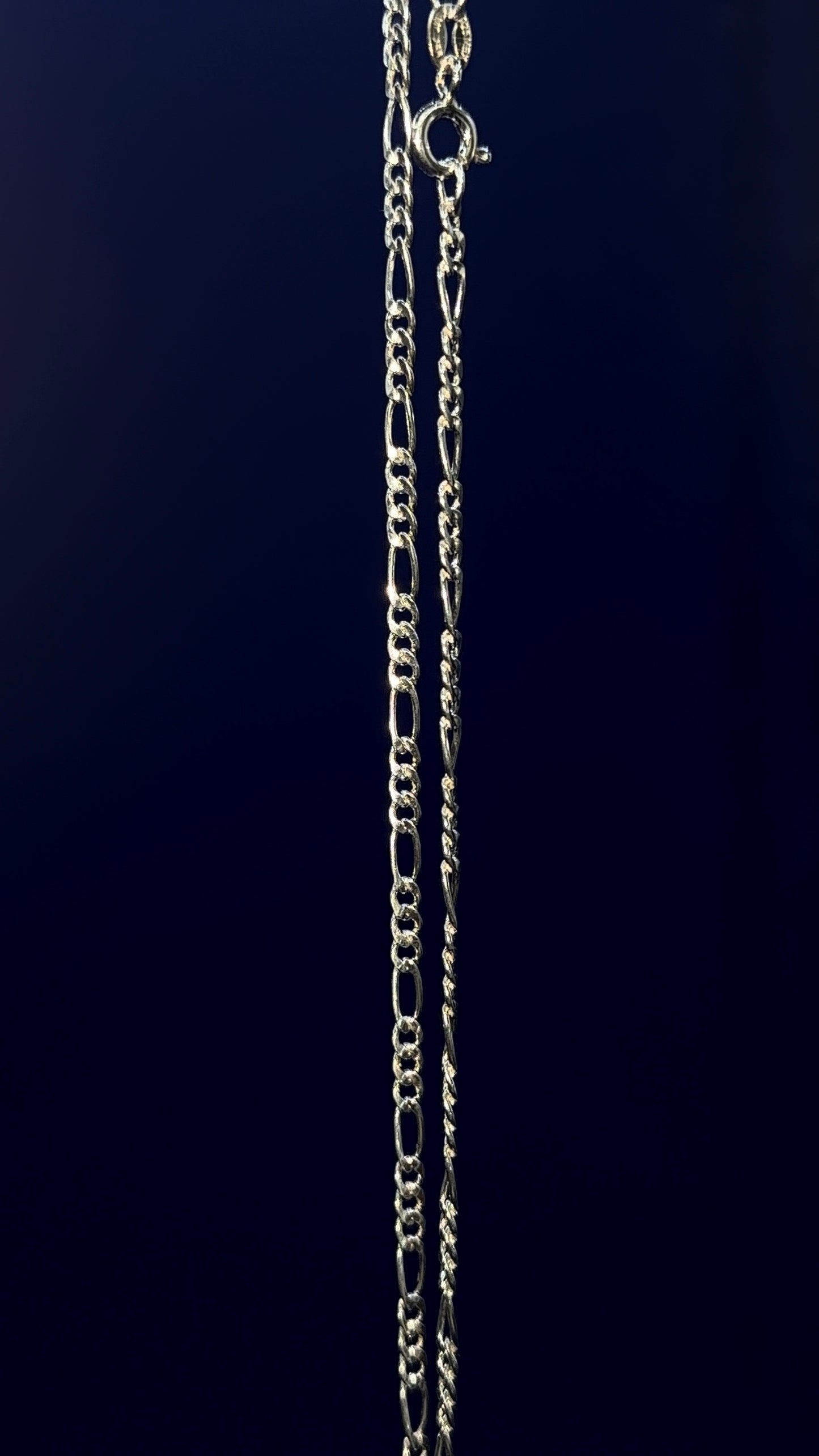 Cadena Figaro 3X1  2mm  / Plata .925 - NICEPLATA