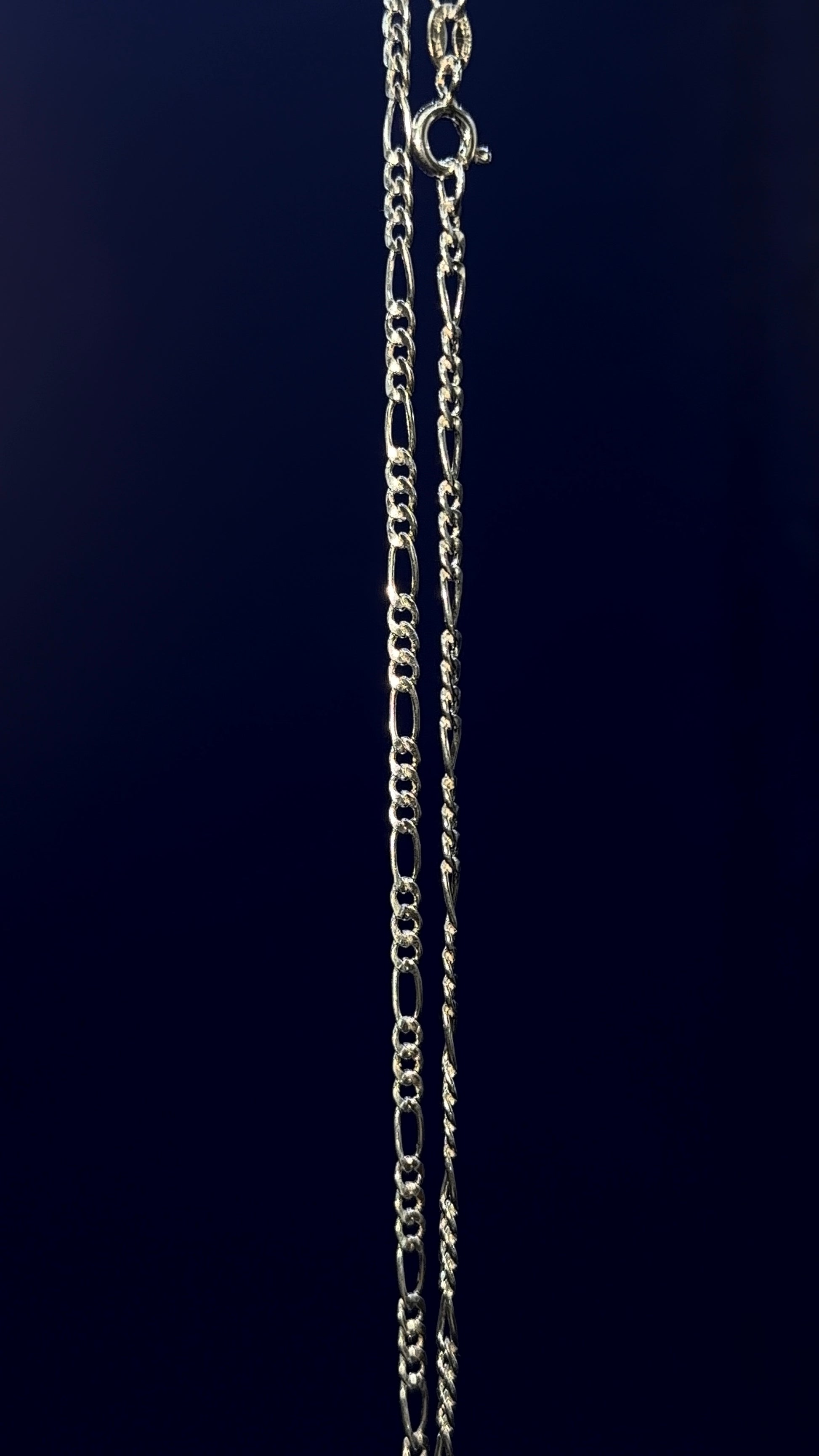 Cadena Figaro 3X1  2mm  / Plata .925 - NICEPLATA