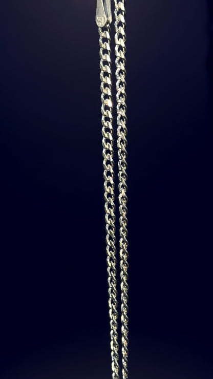 Cadena de Plata .925 / Cadena Barbada 2.2mm - NICEPLATA