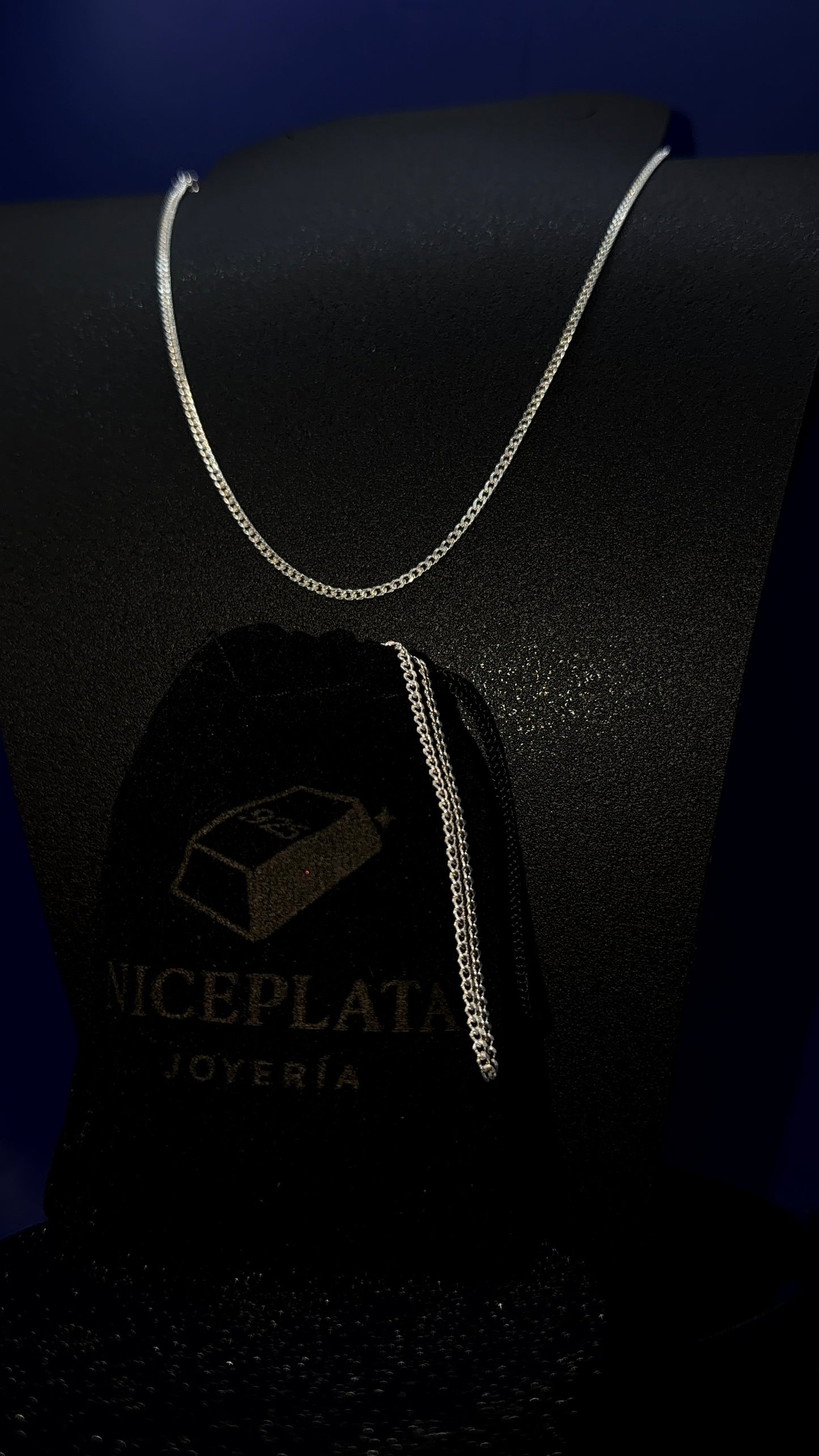 Cadena  Barbada 1.4mm  / Plata .925 - NICEPLATA