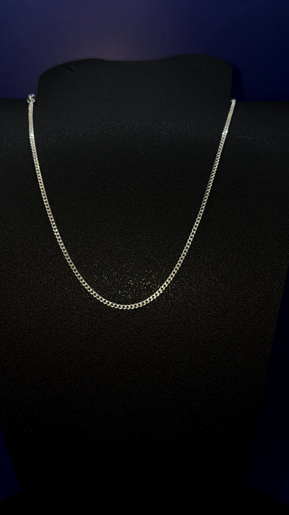 Cadena  Barbada 1.4mm  / Plata .925 - NICEPLATA