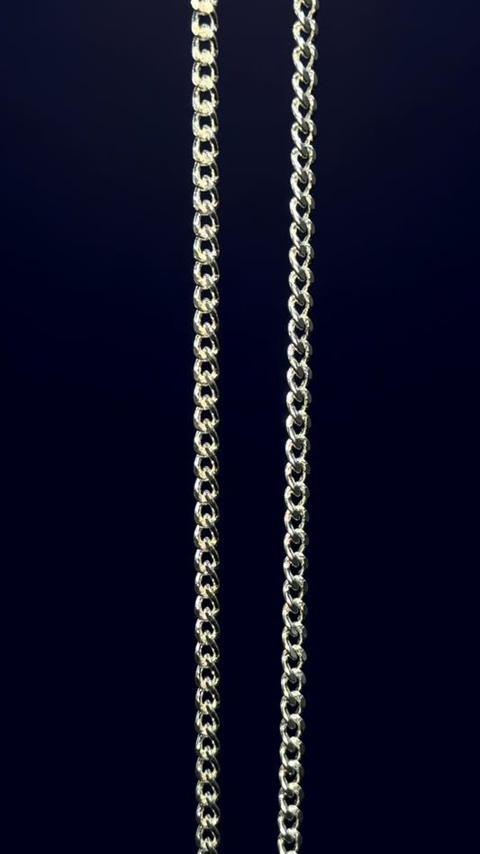 Cadena  Barbada 1.4mm  / Plata .925 - NICEPLATA