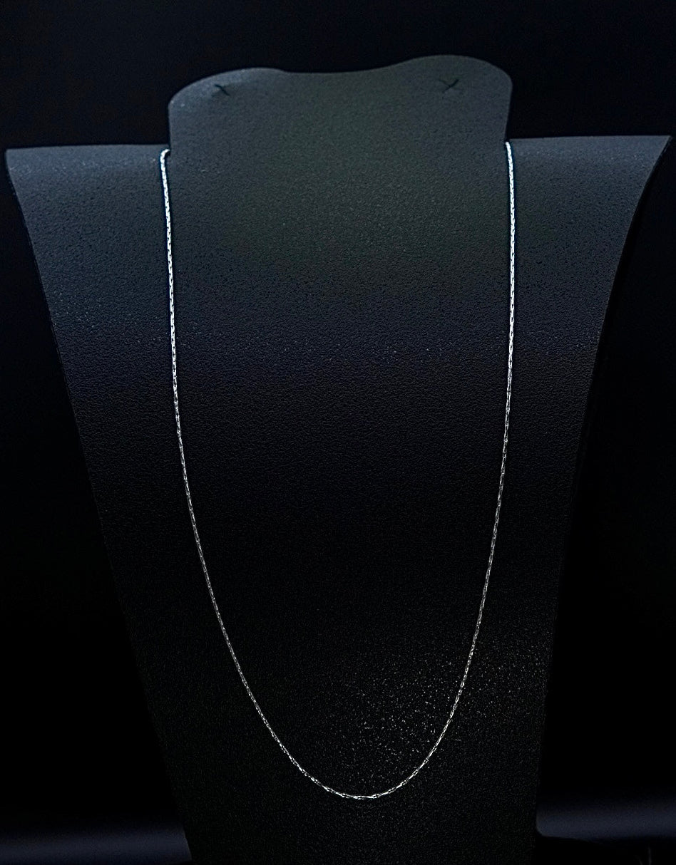 Cadena de Plata .925 / Cardona 1mm