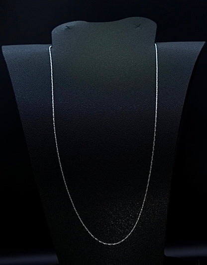Cadena de Plata .925 / Cardona 1mm