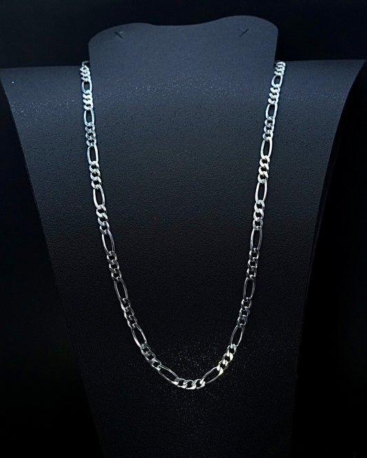 Cadena de Plata .925 / Cubana Diamantada 6mm