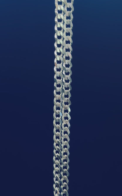 Cadena de Plata .925 / Barbada 4mm