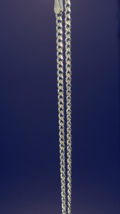 Cadena de Plata .925 / Cadena Barbada 2.2mm