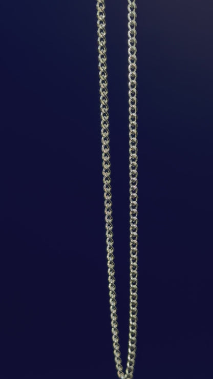 Cadena  Barbada 1.4mm  / Plata .925